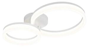 Trio Leuchten R63601231 SCOPE - Stropní LED bílé svítidlo 51 x 33cm, 22W, 3000lm, 4000K (Moderní stropní přisazený lustr v bílé barvě)
