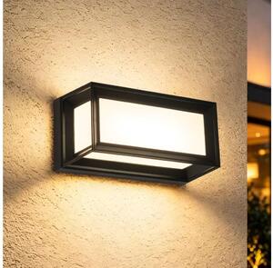 Brilagi - LED Venkovní nást. svítidlo se senzorem PARKER LED/12W/230V černá IP44