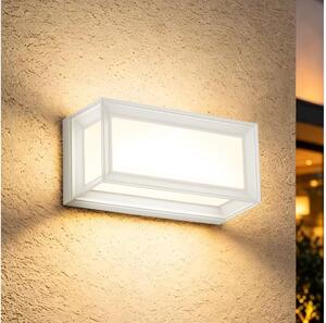 Brilagi - LED Venkovní nást. svítidlo se senzorem PARKER LED/12W/230V bílá IP44