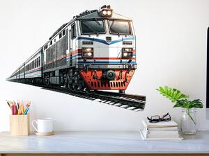 Vlak s vagony arch 75 x 58 cm