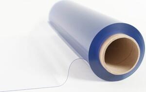 PVC plachta pro nákladní automobily prhledná 0,5 mm / 0,8 mm okenní fólie (0,5 mm, 1,4 m x 15 m)