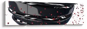 Obraz - Abstrakce zeměkoule (170x50 cm)
