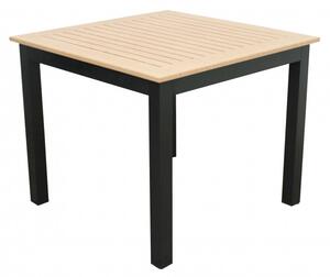 Doppler EXPERT WOOD antracit - gastro hliníkový stůl 90x90x75cm