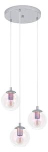 Eglo 901921 - Lustr na lanku ARISCANI 3xE27/60W/230V lesklý chrom