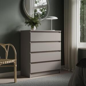 Komoda íka 80 cm se 4 zásuvkami Kamírová úzká devná skí komoda píborník píborník píborník lonice obývací pokoj pedsí kancelá organizér íka 80 cm výka 100 cm