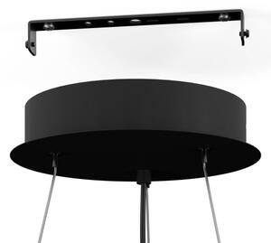 Eglo 901925 - Lustr na lanku ARISCANI 3xE27/60W/230V černá/béžová/kouřová
