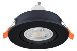 Eglo 902256 - LED Podhledové bodové svítidlo BARRANCO 1xGU10/4,5W/230V černá