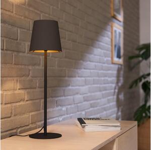 Eglo 901129 - Stolní lampa FIORANA 1xE14/40W/230V černá/hnědá