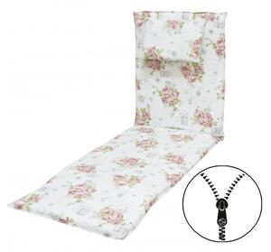 Doppler ELEGANT 2232 - polstr na zahradní lehátko s podhlavníkem