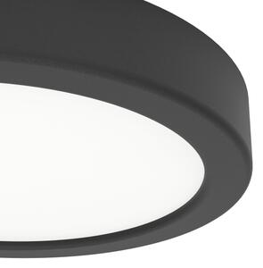 Eglo 901324 - LED Koup. strop. svítid. FUEVA LED/7,5W/230V pr.16,6cm IP44 černá