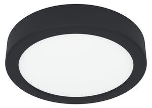 Eglo 901324 - LED Koup. strop. svítid. FUEVA LED/7,5W/230V pr.16,6cm IP44 černá