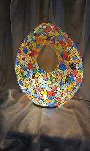 EXOTIC LIVING dizajnová lampa, 50 cm, barevná ruční mozaika