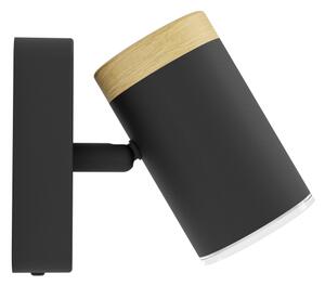 Eglo 300001 - Koup. nást. bod. svítidlo CONSUMA 1xGU10/3W/230V IP44 černá/béžová