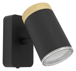 Eglo 300001 - Koup. nást. bod. svítidlo CONSUMA 1xGU10/3W/230V IP44 černá/béžová