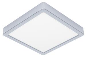 Eglo 901766 - LED Koup. strop. svíti. FUEVA LED/10,5W/230V 22x22 cm IP44 chrom