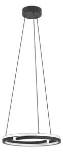 Eglo 901822 - LED Stm. lustr na lanku MEZZOMONTE 2xLED/20W/230V černá + DO