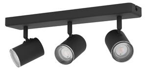 Eglo 901966 - Koupelnové bodové svítidlo CONSUMA 3xGU10/5W/230V IP44 černá