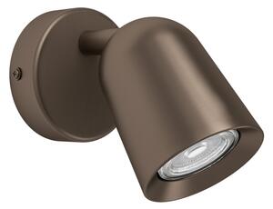 Eglo 901948 - Nástěnné bodové svítidlo CAMALDOLI 1xGU10/5W/230V bronzová