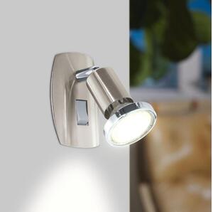 Eglo 902364 - LED Svítidlo do zásuvky MINI 1xGU10/2,8W/230V matný chrom