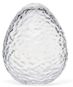 COOEE Design Skleněné vajíčko Gry Clear - 12 cm CED444
