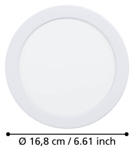 Eglo 901397 - LED Podhledové svítidlo FUEVA LED/10,5W/230V pr. 16,8 cm bílá