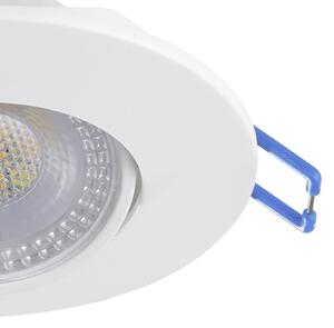 Eglo 300184- SADA 3xLED Podhledové svítidlo GEDREZ LED/4,9W/230V pr. 9 cm bílá