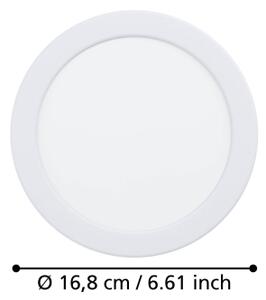 Eglo 901418-LED Kou. podhle. svítidlo FUEVA LED/10,5W/230V pr. 16,8 cm IP44 bílá