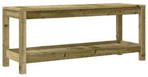 Zahradní lavice 108 x 35 x 45 cm impregnované borové dřevo