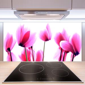 Kuchyňský skleněný panel Květíny Rostlina 100x50 cm