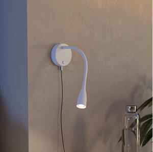 Eglo 901782 - LED Flexibilní nástěnná lampa s USB OLIVANDINO LED/3,8W/230V bílá