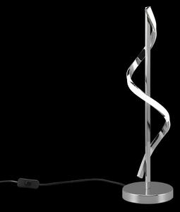 Trio R52201106 LED stolní lampa Isabel 1x8,5W | 950lm | 4000K | IP20 - kabelový spínač, chrom