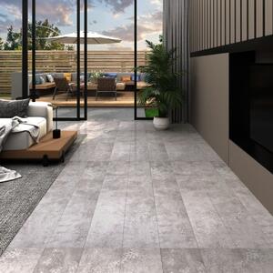 Samolepicí podlahová krytina PVC 5,21 m² 2 mm zemitě šedá
