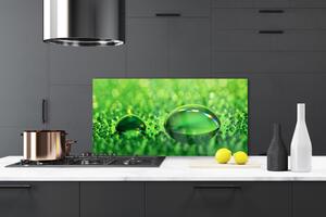 Kuchyňský skleněný panel Vodopád Krajina 140x70 cm