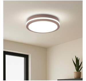 Brilagi - LED Venkovní svítidlo se senz. BENE LED/24W/230V pr. 26 cm hnědá IP54