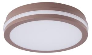 Brilagi - LED Venkovní stropní svítidlo BENE LED/24W/230V pr. 26 cm hnědá IP54