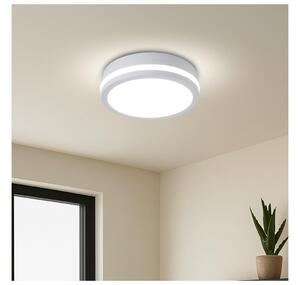 Brilagi - LED Venkovní svítidlo se senz. BENE LED/18W/230V pr. 21,5 cm bílá IP54
