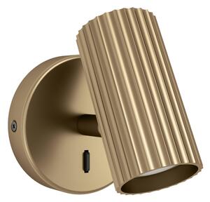 Eglo 902033 - Nástěnné bodové svítidlo PORTILLO 1xGU10/5W/230V zlatá