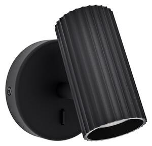 Eglo 902031 - Nástěnné bodové svítidlo PORTILLO 1xGU10/5W/230V černá