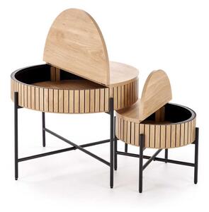 Konferenční stolek Marengo, přírodní dřevo