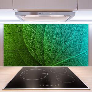 Kuchyňský skleněný panel Abstrakce Listy Rostlina 100x50 cm