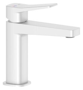 KFA Armatura 4522-815-44 - Umyvadlová baterie + výpusť MALAGA 15,9 cm bílá