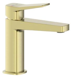 KFA Armatura 4522-815-31 - Umyvadlová baterie + výpusť MALAGA 15,9 cm kart.zlatá