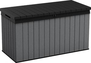 Zahradní box Darwin 380 L - 143 x 65 x 55 cm - edý