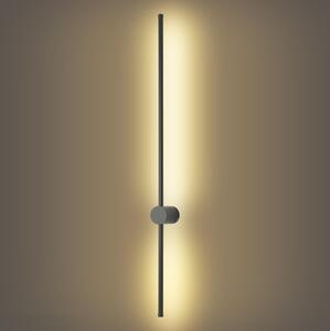 Brilagi - LED Venkovní nástěnné svítidlo AURA LED/20W/230V 3000K IP54 antracit