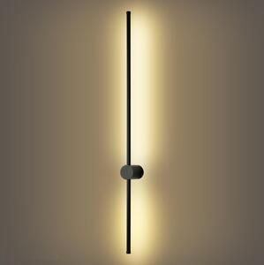 Brilagi - LED Venkovní nástěnné svítidlo AURA LED/20W/230V 3000K IP54 černá