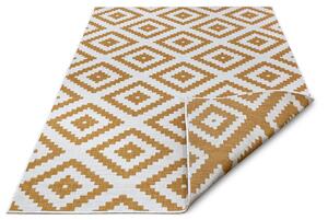NORTHRUGS - Hanse Home koberce Kusový koberec Twin-Wendeteppiche 105794 Ochre – na ven i na doma - 120x170 cm