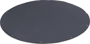 (600 g/m²) Kulatá plachta pro nákladní automobily/PVC plachta s 20mm oky (antracitová RAL7016, 280 cm) Krycí plachta na bazén Krycí plachta na bazén Podloka pod bazén Ochranná plachta na bazén