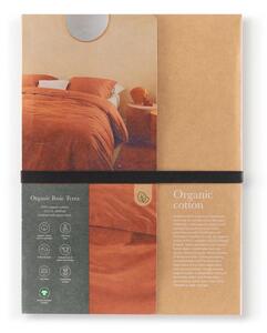 BH Organic basic terra povlečení 140x200 + 70x90, organická bavlna, terrakotta (povlečení na jednolůžko z organické bavlny v ekologickém balení )