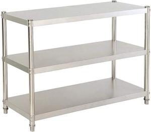 Multifunkní kuchyský regál Mikrovlnná trouba Regálová skí 304 Nerezová základna 3-Ply Gap Storage Load Oven Assembly Fat Thickened