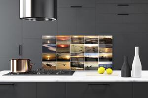 Kuchyňský skleněný panel Moře Krajina 125x50 cm